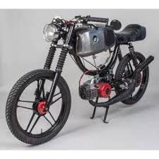 Garage Build Bare Metal Magnum Moped Mini Bike Small Motorcycles