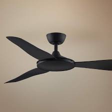 Like all our smart fans roboto is wet rated and perfect for indoor and outdoor applications. 52 Fanimation Glideaire Black Ceiling Fan 69p13 Lamps Plus Black Ceiling Fan Ceiling Fan Ceiling Fan Design