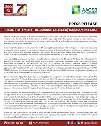 Alleged Harassment at IBA Karachi