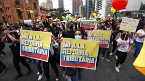 Maybe you would like to learn more about one of these? Colombia Protestas Tumbaron En 4 Dias La Reforma Tributaria Cutivalu Piura