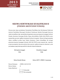 Naskah soal ini dibuat oleh kemendikbud, setiap sekolah dibolehkan memilih soal mana yang akan diujikan, boleh merevisi, boleh membuat kunci jawaban/kerja sama dengan asesor external. Skema Klaster Teknisi Akuntansi Yunior