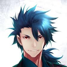 Blue Haired Boys Anime Blue Hair Blue Anime Anime Guy Blue Hair