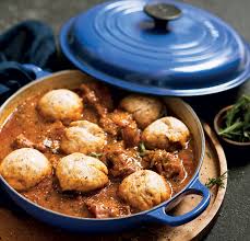Oxtail Stew With Dombolo Recipe Stew And Dumplings Oxtail Stew Recipes