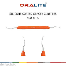 Silicone Coated Gracey Curette Mini 11 12 Dental Instrument