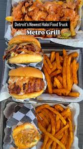 Metro Grill Food Truck — Restaurant food truck in Detroit, Michigan