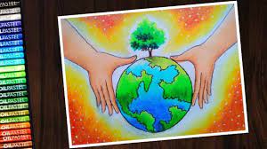 Many communities organising fun activities for world environment day, but if you're looking for other ways to mark the day as a family, why not try some of the ideas below: How To Draw Save Environment Save Tree World Environment Day Poster World Environment Day Posters Poster Drawing World Environment Day