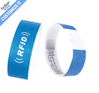 Custom Disposable RFID Thermal Transfer Wristband for Hospital Patient  Identification Systems