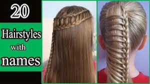 Short hair styles natural hair styles fine hair straight hairstyles hairstyles haircuts hair type your hair hair cuts bob styles. 20 Hairstyles With Names For Girls 20 Types Of Hairstyles Names Of Hairstyles Youtube