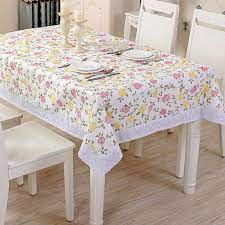 Jual taplak meja hiasan kain flanel motif bunga matahari karya siswa man 2 bogor di lapak fatiya nur wafa bukalapak. Taplak Meja Makan Renda Persegi Panjang Motif Bunga Bahan Plastik Anti Air Shopee Indonesia