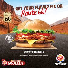 Burger king have added a new burger to their menu for a limited time. Burger King Uae On Twitter Chicago Steakhouse A Taste For Those Who Dare Available Only For A Limited Time Try It Now Https T Co Chfhau0xu3
