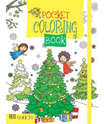 Download our free christmas coloring book the pdf ebook includes 75 printable coloring sheets including christmas trees, santa claus, nativity, snowman, reindeer and many more holiday and. Wholesale Christmas Pocket Coloring Book Paper Craft Products