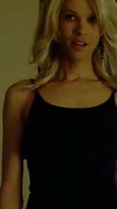 Blonde in a Black Dress