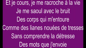 Like a crazy man goes and throws into the sea. Tous Les Cris Les S O S Zaz Paroles Youtube