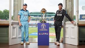 New zealand tied with england (england win super over by boundaries) match ended. World Cup 2019 Live Score