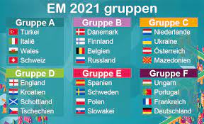 Die europameisterschaft ist der erste bewerb dieser art, der nicht nur in einem durch die erfolgreiche qualifikation in der nations league playoff gruppe c sicherten sich die schotten ihren platz im em 2021 gruppe d, wo man. Em 2021 Euro 2020 Ausgabe Em 2020 Zeitplan Rangliste Und Gruppen