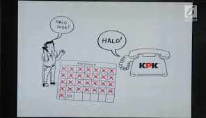 Gambar karikatur biasanya berfungsi untuk menghibur orang karena bentuknya yang terkesan lucu. Foto Upaya Kpk Cegah Korupsi Lewat Karikatur News Liputan6 Com
