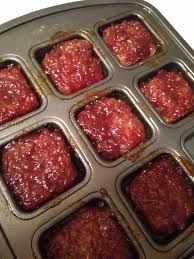 Mini Meatloaf Squares Mini Meatloafs Pampered Chef Recipes Square Recipes