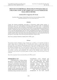 Kegunaan contoh abstrak yang bisa kami berikan ini tujuannya tak lain ialah membantu para pembaca untuk memahaminya secara penuh lantaran dengan adanya contoh. Pdf Penyusunan Proposal Penelitian Tindakan Kelas Ptk Pada Guru Guru Sekolah Yayasan Kholifah Masa Depan Depok