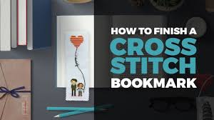 Easy simple cross stitch bookmark patterns. How To Finish A Cross Stitch Bookmark Youtube