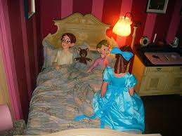 The Darling Nursery Scene Inside Peter Pan S Flight Attraction Magic Kingdom Disney Theme Parks Disneyland Disney Disney Paris