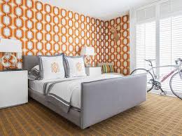 If you're choosing a paint for the bedroom, consider that blue grays look beautiful with traditional or scandinavian style rooms, while dark grays. Orange Bedroom Interior Design Ideas Add A Summer Vibe To The Decor