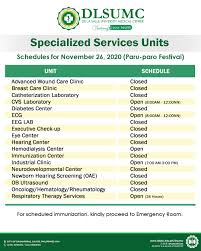 De La Salle University Medical Center Posts Facebook