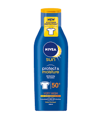 Nivea super sun protect water gel spf 50/pa+++ (face & body)pump type 140 g x 2 sets (japan import). Protect Moisture Sun Lotion Spf50 Nivea
