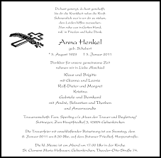 November 1998 in london) war eine deutsche schauspielerin. Traueranzeigen Von Anna Henkel Waz Trauer De