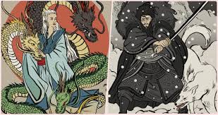 Construct feudal japan settlement buildings and gain their resources to unlock embassy advancements. Garotas Geeks E Se Game Of Thrones Se Passasse No Japao Feudal Essa Artista Ilustra