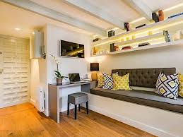 Unbelievable Interior Fitting In A 20 Square Meters Apartment Includes Floor Plan Home Attic Renovation Attic Apartment