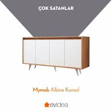 Konsol, çoğunlukla yemek takımlarımızı koyduğumuz ünite olarak görev yapar. Facebook