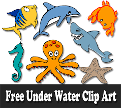 Collection of cliparts sea creatures (46) cute sea animals clipart free under the sea clipart gograph allows you to download affordable illustrations and eps vector clip art. Free Marine Animals Ocean Animals Or Under Water Animals Clip Art