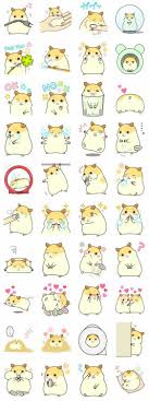 my lovely hamster stickers these hamster stickers look just like a chinchilla and some of the behaviors match too hamster cartoon cute hamsters baby hamster