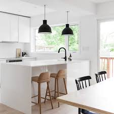 This is what it looked like when we got the drywall down 33 Kitchen Island Breakfast Bar Ideas For Countertop Seating With Pictures Apartment Therapy