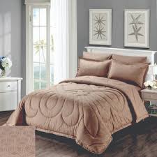 طقم لحاف جكارد 100 قطن كينغ 6قطع Cannon العلامات التجارية Saco Store