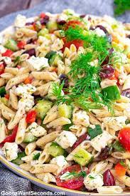 Greek Pasta Salad Under 30 Minute Meal Recipe Greek Salad Pasta Greek Pasta Salad Recipe Pasta Salad Recipes