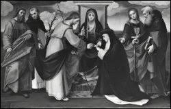 Ma già nel 1461 santa caterina da siena fu canonizzata da pio ii, e nel 1866 fu dichiarata compatrona di roma da pio ix. Santa Caterina Da Siena St Catherine Of Siena