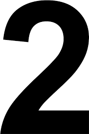 It is the smallest and only even prime number. Number 2 Black And White Png Image Purepng Free Transparent Cc0 Png Image Library