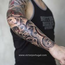 Richtig Abgefahrene Biomechanik Tattoos Biomechanik Tattoos Biomechanical Tattoos Ganzarm Tattoos