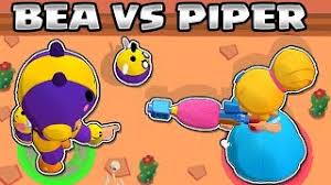 Brawl stars gameplay montage by radicalrosh. Bea Vs Piper 1vs1 Brawl Stars Nueva Brawler Youtube
