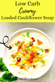 Dec 3, 2020 by keto vegetarian recipes · this post may contain affiliate links · this blog generates income via ads. Easy Low Carb Loaded Cauliflower Soup With Bacon