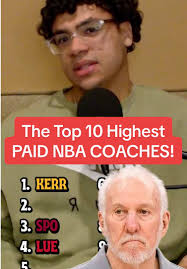 Top 10 Highest Paid NBA Coaches This Season Revealed