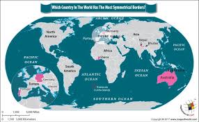 Which Country In The World Has The Most Symmetrical Borders Answers Countries Of The World Australia Continent Oceans Of The World