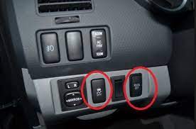 Question is what is the button on the left side of the steering wheel that has rsca with a suv and squiggles under it(off). 06 Tacoma Access Cab Sr5 Trd Offroad I Think Tacoma World