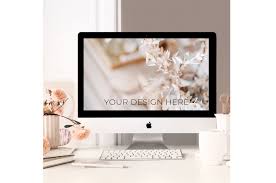 Macbook Screen Mockups 40 Macbook Mockup Desktop Scene Macbook