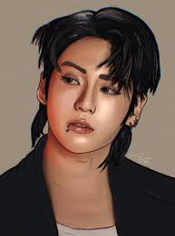 I drew Jungkook :) : r/heungtan
