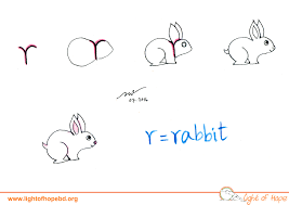 The alphabet of lines in technical drawing lines in technical drawings are part of a specialized graphic language that is standardized throughout industry. Draw Rabbit From R Get The Whole Printable Series Here Http Lightofhopebd Org Product Letter Drawing Tutorials For Kids Drawing Lessons Alphabet Drawing