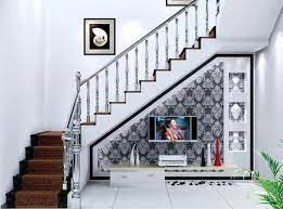 This small living room looks so elegant with decor items in cool tones and a few greeneries. 15 Clever Under Stairs Design Ideas To Maximize Interior Space In 2021 Stairs In Living Room Stairs Design Interior Big Living Room Design