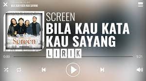 Soulmate (2006) aku, dirimu, dirinya. Screen Bila Kau Kata Kau Sayang Lirik Youtube