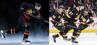 It's a visual transition, from green to blue, from one era of canucks hockey to the next, and the start of a young emerging team with an incredibly bright future. The Flames Have Signed Canucks Players And Stolen Their Jersey What S Next Vancouver Is Awesome